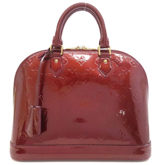 LOUIS VUITTON Red Alma Bag - Picture 1 of 11